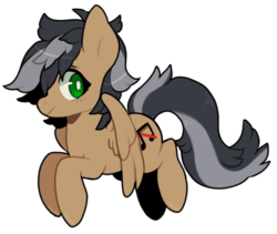 Size: 556x470 | Tagged: safe, artist:oxy-diamond, oc, oc only, oc:artsong, pegasus, pony, solo