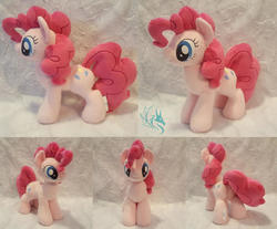 Size: 1280x1062 | Tagged: safe, artist:fire-topaz, pinkie pie, earth pony, pony, g4, irl, photo, plushie, solo