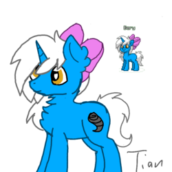 Size: 768x768 | Tagged: safe, artist:tian, oc, oc:bery, pony, unicorn, male, stallion