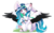 Size: 1882x1152 | Tagged: safe, artist:monogy, oc, oc only, oc:marie pixel, pegasus, pony, animal costume, bunny costume, clothes, costume, easter, female, holiday, mare, simple background, solo, spread wings, transparent background, two toned wings, wings