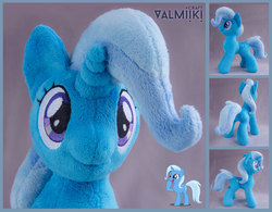 Size: 2629x2050 | Tagged: safe, artist:valmiiki, trixie, pony, g4, female, high res, irl, photo, plushie