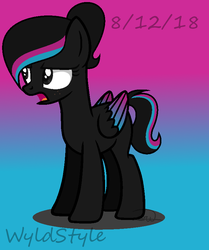 Size: 702x840 | Tagged: safe, artist:chickenlover1000, artist:katsubases, pony, base used, lego, ponified, the lego movie, wyldstyle
