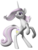 Size: 600x800 | Tagged: safe, artist:clawed-nyasu, fleur-de-lis, pony, unicorn, g4, 3d, 3d model, female, mare, rearing, simple background, solo, transparent background