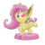 Size: 7087x7087 | Tagged: safe, artist:stewart501st, part of a set, fluttershy, bat pony, pony, miss pie's monsters, g4, absurd resolution, bat ponified, cute, flutterbat, impossibly large ears, pocket ponies, race swap, red eyes, shyabates, shyabetes, simple background, transparent background