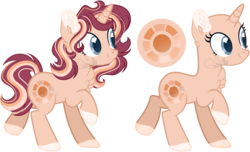 Size: 5124x3113 | Tagged: safe, artist:sh3llysh00, oc, oc only, oc:sunray, pony, unicorn, chest fluff, female, magical lesbian spawn, mare, offspring, parent:sci-twi, parent:sunset shimmer, parents:scitwishimmer, simple background, solo, transparent background
