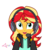 Size: 3748x4101 | Tagged: safe, artist:asrafpie, sunset shimmer, equestria girls, g4, game stream, my little pony equestria girls: better together, cute, female, gamer sunset, headset, open mouth, shimmerbetes, simple background, solo, transparent background, vector