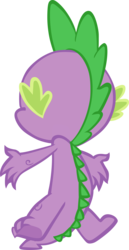 Size: 3061x5929 | Tagged: safe, artist:memnoch, spike, dragon, g4, male, simple background, solo, transparent background, vector