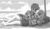 Size: 1500x868 | Tagged: safe, artist:johnjoseco, scootaloo, sweetie belle, human, g4, barefoot, beach, clothes, feet, female, grayscale, humanized, legs, lesbian, looking at each other, monochrome, ship:scootabelle, shipping, sketch, smiling
