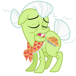 Size: 5728x5727 | Tagged: safe, artist:estories, granny smith, earth pony, pony, g4, absurd resolution, female, simple background, solo, transparent background