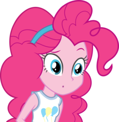 Size: 5000x5151 | Tagged: safe, artist:asrafpie, pinkie pie, equestria girls, equestria girls series, g4, spoiler:eqg series (season 2), :o, female, open mouth, simple background, solo, transparent background