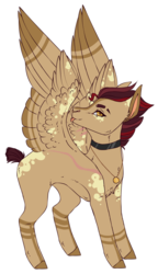 Size: 1724x3000 | Tagged: safe, artist:sleepy-nova, oc, oc only, oc:rule lyrica, pegasus, pony, appaloosa, cropped tail, female, mare, simple background, solo, tongue out, transparent background