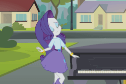 Size: 640x424 | Tagged: safe, screencap, rarity, equestria girls, g4, my little pony equestria girls: rainbow rocks, player piano, animated, beautiful, beautiful eyes, beautiful hair, bedroom eyes, blinking, blue eyes, blue eyeshadow, boots, bracelet, clothes, cropped, cute, eyeshadow, fabulous, female, flirting, gif, hair flip, hairpin, high heel boots, jewelry, lidded eyes, makeup, messy hair, musical instrument, piano, purple hair, raribetes, shoes, skirt, smiling, solo, woman