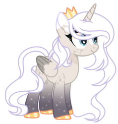 Size: 956x1004 | Tagged: safe, artist:bxby-mochi, oc, oc only, alicorn, pony, base used, female, heart eyes, mare, simple background, solo, transparent background, wingding eyes