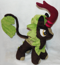 Size: 1550x1675 | Tagged: safe, artist:crazyditty, cinder glow, summer flare, kirin, g4, horn, impossibly large horn, irl, photo, plushie, solo