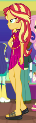 Size: 230x790 | Tagged: safe, screencap, blueberry cake, fluttershy, scott green, sunset shimmer, equestria girls, equestria girls specials, g4, my little pony equestria girls: better together, my little pony equestria girls: spring breakdown, cropped, feet, female, legs, sandals