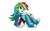 Size: 952x598 | Tagged: safe, artist:chibi-jen-hen, rainbow dash, equestria girls, g4, cropped, female, simple background, solo, white background