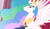 Size: 744x426 | Tagged: safe, edit, edited screencap, screencap, princess celestia, alicorn, pony, equestria girls, equestria girls series, forgotten friendship, g4, canterlot castle, castle, celestia is not amused, crown, discovery family, discovery family logo, end of evangelion, ethereal mane, female, flowing hair, flowing mane, jewelry, majestic, male, meme, multicolored mane, pathetic, regalia, serious, solo, sparkles, spread wings, stars, stern, text edit, the simpsons, throne room, unamused, watermark