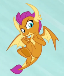 Size: 579x685 | Tagged: safe, screencap, smolder, dragon, g4, uprooted, cropped, dragoness, female, flying, sky, solo
