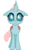 Size: 2734x4688 | Tagged: safe, artist:besttubahorse, ocellus, changedling, changeling, g4, uprooted, cute, diaocelles, female, front view, simple background, smiling, solo, transparent background, vector