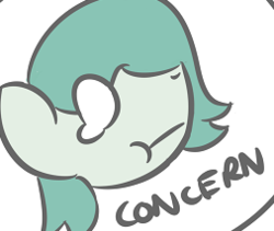 Size: 253x214 | Tagged: safe, artist:orbitalaerospace, oc, oc only, oc:emerald jewel, pony, colt quest, caption, color, colt, concern, concerned, cute, exploitable, exploitable meme, foal, image macro, male, meme, reaction, reaction image, solo, text, worried