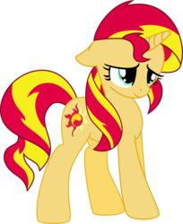 Size: 2452x3000 | Tagged: dead source, safe, artist:midnight-st4r, sunset shimmer, pony, unicorn, g4, cute, female, floppy ears, high res, mare, sad, sadorable, shimmerbetes, simple background, solo, transparent background, vector