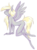 Size: 763x1040 | Tagged: safe, artist:vautaryt, derpy hooves, pegasus, anthro, unguligrade anthro, g4, female, mare, smiling, solo