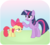 Size: 2290x2077 | Tagged: safe, artist:mazli, apple bloom, twilight sparkle, alicorn, pony, g4, comforting, frown, head pat, high res, open mouth, pat, simple background, twilight sparkle (alicorn), vector