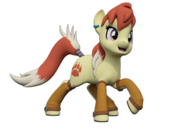 Size: 1800x1350 | Tagged: safe, artist:clawed-nyasu, oc, oc only, oc:lionheart, pony, 3d, 3d model, simple background, solo, transparent background
