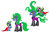 Size: 1000x654 | Tagged: safe, mane-iac, spike, pony, g4, 2014, concept art, humdrum costume, mane-iac mayhem, power ponies, sdcc exclusive, toy