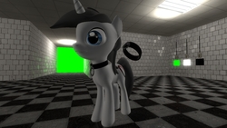 Size: 1366x768 | Tagged: safe, artist:nanayashikiplz, oc, oc only, pony, .zip file at source, 3d, 3d model, collar, downloadable, gmod, request, solo