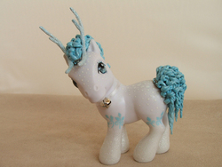 Size: 600x450 | Tagged: safe, artist:lovelauraland, oc, oc only, deer, pony, reindeer, g3, customized toy, irl, photo, solo, toy