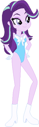 Size: 174x565 | Tagged: safe, artist:nsmah, artist:wolf, idw, starlight glimmer, equestria girls, g4, assistant, base used, boots, bowtie, clothes, gloves, leotard, magician outfit, shoes