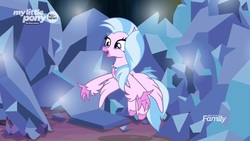 Size: 1920x1080 | Tagged: safe, screencap, silverstream, classical hippogriff, hippogriff, g4, uprooted, crystal, cute, diastreamies, female, rubble, solo