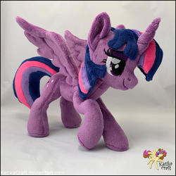 Size: 900x900 | Tagged: safe, artist:ketika, twilight sparkle, alicorn, pony, g4, irl, photo, plushie, solo, twilight sparkle (alicorn)