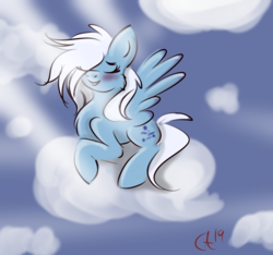 Size: 2862x2682 | Tagged: safe, artist:luxsimx, oc, oc only, oc:bermuda trinity, pegasus, pony, high res, solo
