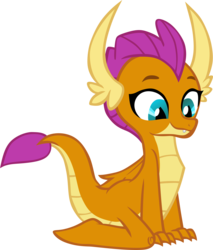 Size: 5324x6244 | Tagged: source needed, safe, artist:memnoch, smolder, dragon, g4, season 9, uprooted, absurd resolution, cute, dragoness, female, kneeling, simple background, smolderbetes, solo, the place where we belong, transparent background, vector, wings