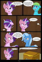 Size: 4750x7000 | Tagged: safe, alternate version, artist:chedx, starlight glimmer, trixie, comic:the storm kingdom, g4, my little pony: the movie, adventure, alternate hairstyle, alternate timeline, alternate universe, comic, fanfic, fanfic art, fantasy, grammar error