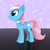 Size: 4096x4096 | Tagged: safe, artist:veryoldbrony, lotus blossom, earth pony, pony, g4, 3d, 3d model, female, fluffy, solo