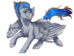 Size: 1600x1200 | Tagged: safe, artist:ali-selle, oc, oc only, pegasus, pony, commission, simple background, transparent background