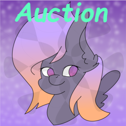 Size: 3000x3000 | Tagged: safe, artist:solardoodles, oc, oc only, pegasus, pony, auction, ear fluff, female, high res, mare, smiling, solo