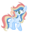 Size: 1636x1848 | Tagged: dead source, safe, artist:rainbows-skies, oc, oc only, pegasus, pony, colored wings, colored wingtips, female, magical lesbian spawn, mare, offspring, parent:applejack, parent:rainbow dash, parents:appledash, simple background, solo, transparent background, two toned wings