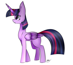 Size: 1499x1348 | Tagged: safe, artist:winterflaze26, twilight sparkle, alicorn, pony, g4, female, mare, missing cutie mark, simple background, solo, transparent background, twilight sparkle (alicorn)