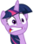 Size: 1024x1365 | Tagged: safe, artist:korsoo, twilight sparkle, alicorn, pony, g4, party pooped, .svg available, bust, faic, female, mare, reaction image, simple background, solo, they're just so cheesy, transparent background, twilight sparkle (alicorn), vector, wide eyes