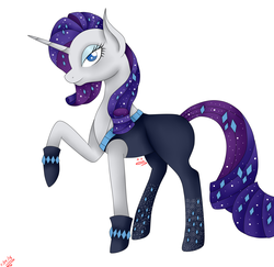Size: 2592x2520 | Tagged: safe, artist:rockleerocks77, rarity, pony, equestria girls, g4, my little pony equestria girls: better together, the other side, clothes, equestria girls outfit, high res, hoof gloves, unitard