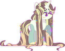 Size: 532x417 | Tagged: safe, artist:daydreamprince, oc, oc only, pony, unicorn, base used, female, glasses, mare, pixel-crisp art, raised hoof, simple background, solo, transparent background