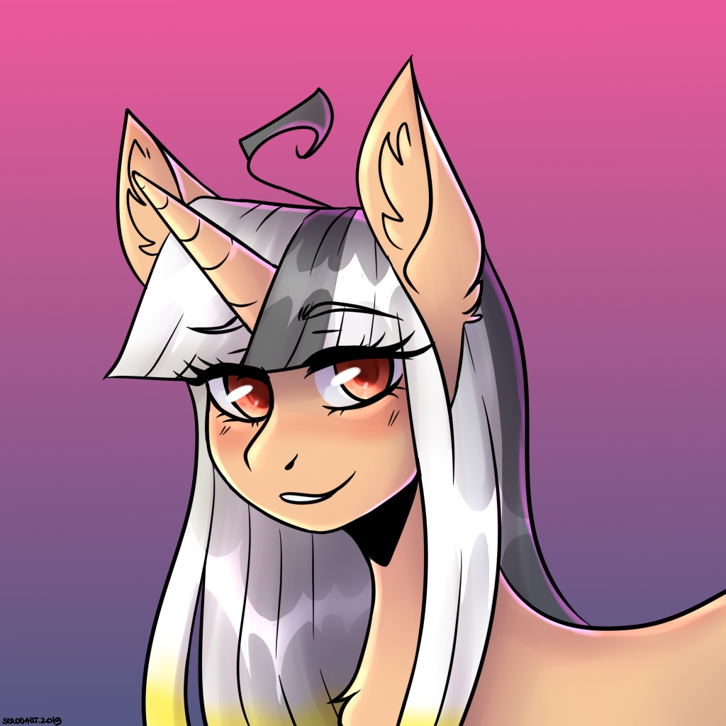 2015113 Safe Artist Serodart Oc Oc Only Oc Angela Allur Pony