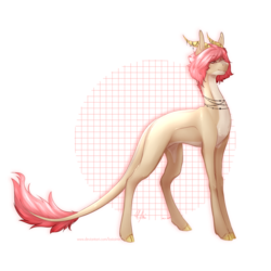 Size: 2000x2000 | Tagged: safe, artist:lastaimin, oc, oc only, oc:haiko, pony, cloven hooves, high res, horns, solo