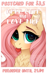 Size: 900x1400 | Tagged: dead source, safe, artist:vird-gi, fluttershy, pony, g4, chest fluff, cute, ear fluff, female, heart, mouth hold, shyabetes, solo