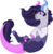 Size: 1280x1296 | Tagged: safe, artist:ganashiashaka, oc, oc only, butterfly, draconequus, hybrid, interspecies offspring, offspring, parent:discord, parent:twilight sparkle, parents:discolight, simple background, solo, transparent background