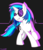 Size: 550x644 | Tagged: safe, artist:flylash1, dj pon-3, vinyl scratch, pony, unicorn, g4, female, smiling, solo, soundwave